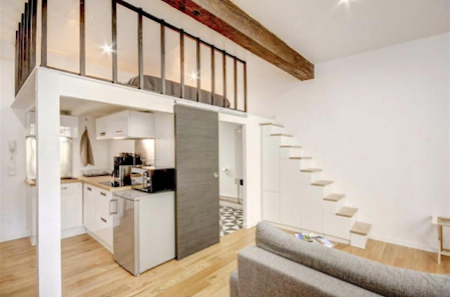 Charmant Studio Loft Au Coeur De Bordeaux Luaran gambar